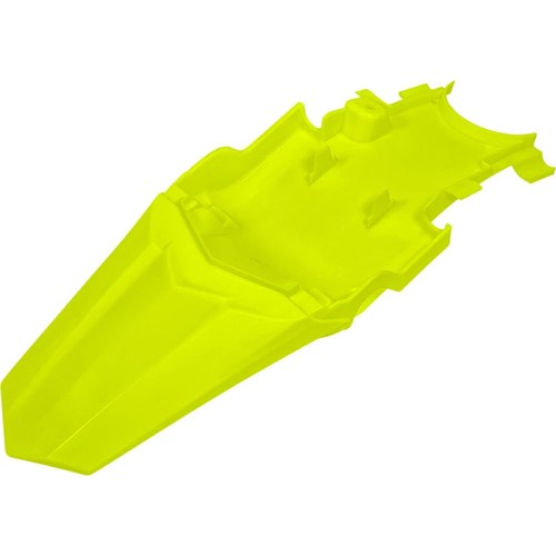 UFO MX Rear Fender - Fluorescent Yellow - '19-'20 CRF110 | HO04699-DFLU
