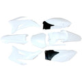 White Plastics Guard Fairing Fender Kit TTR110 140c 150cc Pitpro Trail Dirt Bike