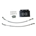 Black CNC Engine Oil Cooler Kit Radiator 140cc 150cc Pit Pro Trail Dirt Bike