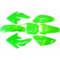 Green Plastics Guard Fairing Fender Kit CRF70 150c 160cc Pit Pro Trail Dirt Bike