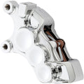 Arlen Ness 6-Piston Brake Caliper - Front Left - Chrome - 11.8" | 02-214