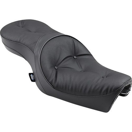 Drag Specialties Low Touring Seat - Pillow - XL 04+ (Black) 0804-0261