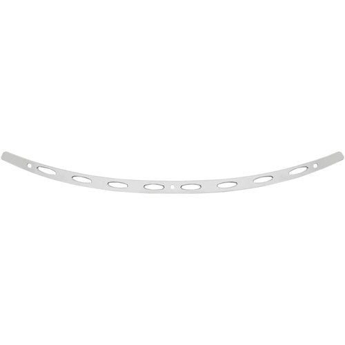 Memphis Shades Windshield Trim - Oval - Flh '14+ (Polished Chrome) MEM0975