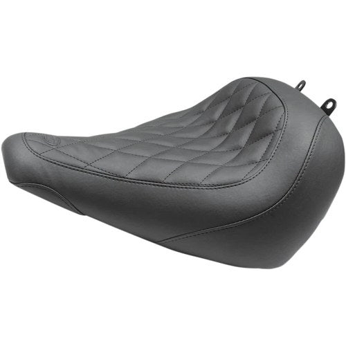 Mustang Wide Tripper Seat - Diamond (Black) 83026