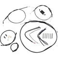 Burly Brand Extended Handlebar Cable And Brake Line Kit | B30-1231