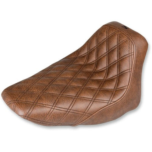 Saddlemen Renegade Solo Seat - Lattice Stitched - Flst (Brown) 806-15-002BLS