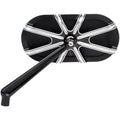 Arlen Ness 10 Gauge Mirror - Black - Left | 13-160