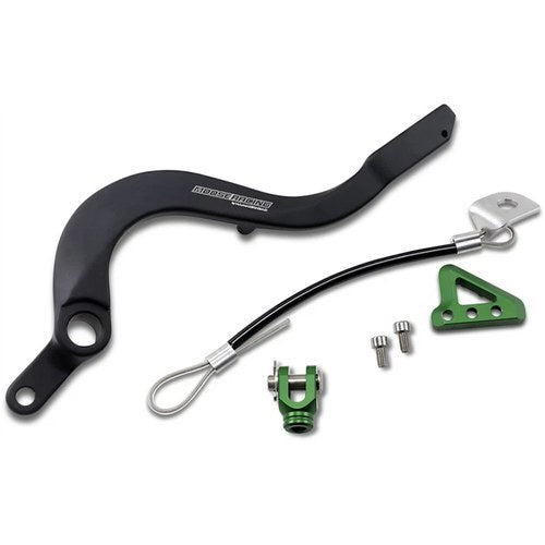 Moose Racing Rear Brake Pedal (Green) 1610-0340