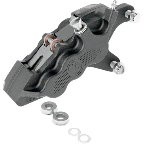 Performance Machine 6 Piston Brake Caliper 11.5" Right Black Ops | 0051-2916-SMB