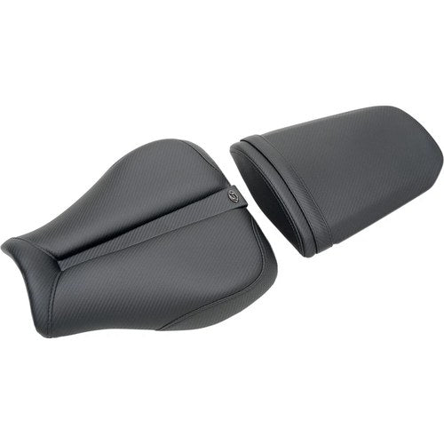 Saddlemen Gel-Channel Track-CF Sport Seat - CBR100RR (Black) 0810-H013