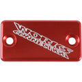 Works Connection Aluminum Front Brake Reservoir Cover (Red) 21-025