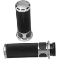 Arlen Ness - 07-300 - Fusion Series Grips, Slot Track - Chrome