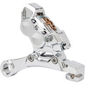 Arlen Ness 4-Piston Brake Caliper - Rear - 11.8" - Chrome | 02-324