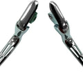 Harddrive Slotted Lever Set Chrome | 053574
