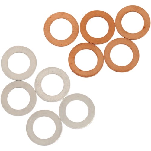 Bolt Crush Washers 12x20mm 10/Pk 5 Aluminum & 5 Copper | DPWM12.20-10