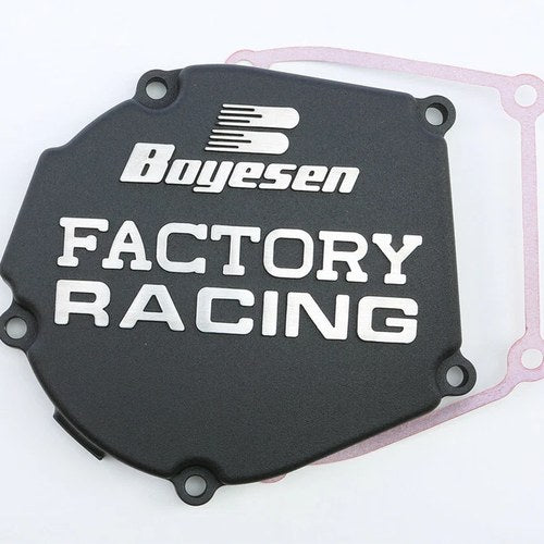 Boyesen Factory Ignition Cover, Black | SC-12AB