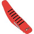 D'Cor Visuals Seat Cover Red W/Black Ribs Hon | 30-10-505