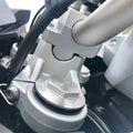Helibars Handlebar Risers Silver Bmw | HR05148