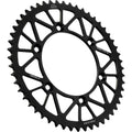 JT Sprockets Rear Racelite Sprocket Alum 52T-520 Blk Hon/Yam | JTA251.52BLK