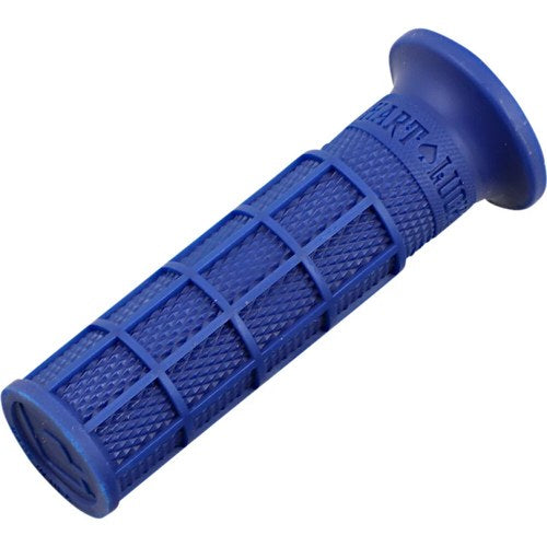 Odi Single Ply Waffle Grips Vtwin Dark Blue | V02FWDU