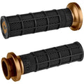 Odi Lock On Waffle Style Grips Black/Bronze Indian Touring | V31ITW-BZ-Z
