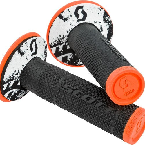 Scott Usa SX II MX Grips, Tattoo 2 - Neon Orange/Black | 219624-5857