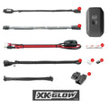 XK Glow Mini Chrome App Controlled Light Kit | KS-MOTO-MINI