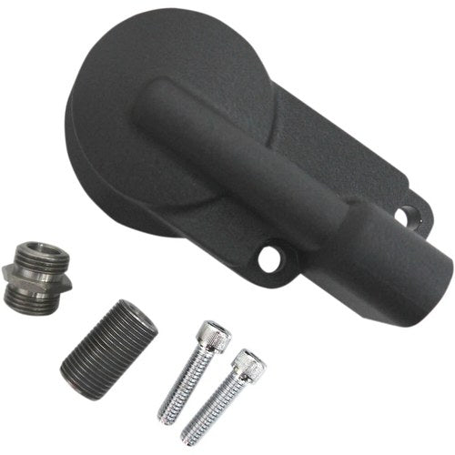 Drag Specialties Oil Filter Mount - Black | 74900WS2