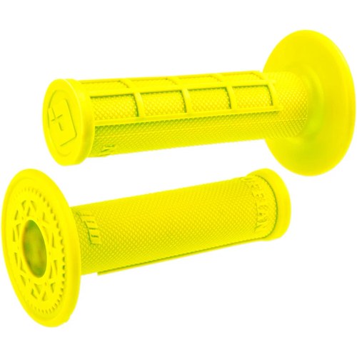 Odi Fluorescent Yellow Ruffian Half Waffle Grips | H01RFFY