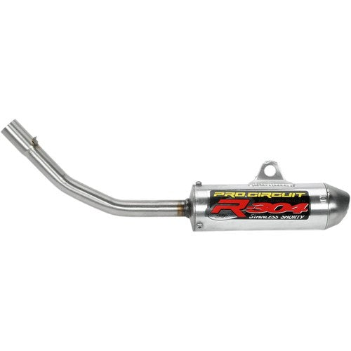 Pro Circuit R-304 Shorty Silencer (Aluminum; Brushed) SK99125-RE