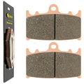 Sintered Rear Brake Pads for Suzuki VL1500 Vl 1500 Intruder 2002-04/ 69100-10850