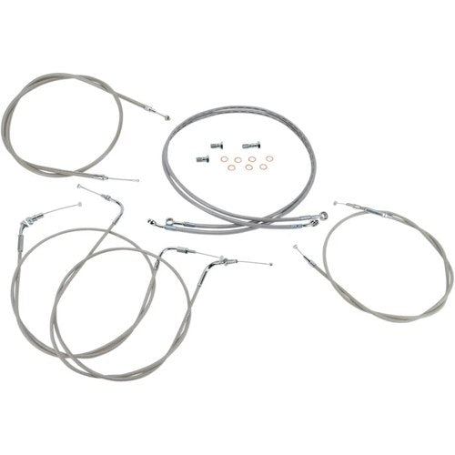 Baron 12" Cable Line Kit for XVS1100CL | BA-8042KT-12