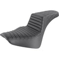 Saddlemen Step Up 2-Up Seat, Tuck and Roll/Lattice Stitched (Black) 818-33-176