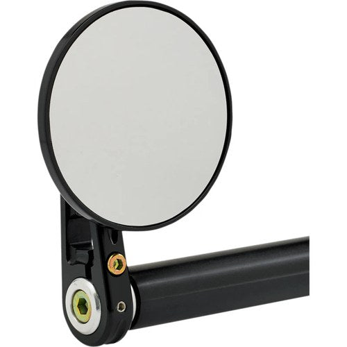 Joker Machine Bar-End Mirror - Black | 09-313-DB