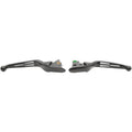 Drag Specialties Black Slotted Levers | H07-0603MB