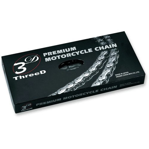 EK 3D ThreeD 520 Z Super Sport Sealed QX2-Ring Chain (Gold/Gold) 120 Links