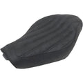 Saddlemen Knuckle Solo Seat - Ribbed - XL w/ 3.3 Gal Tanks (Black) 807-11-0023