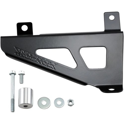 Works Connection Radiator Brace - Black - Yamaha | 18-B126