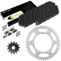 Black O-Ring Drive Chain & Sprockets Kit for Yamaha YZ125 1999 2000 2001