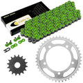 Drive Chain & Sprockets Kit For Suzuki GSX-R600 GSXR600 2006 2007-2010 Green
