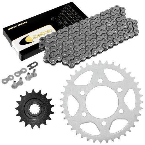 Drive Chain & Sprockets Kit for Kawasaki ZX1000 Ninja ZX10R 2004 05 11-16 Steel