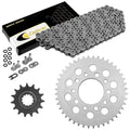 O-Ring Drive Chain & Sprockets Kit for Honda CBR600F Hurricane 600 1987-1990
