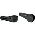 Alloy Art LED Front Turn Signals - Finned - Black | RGFS2-2