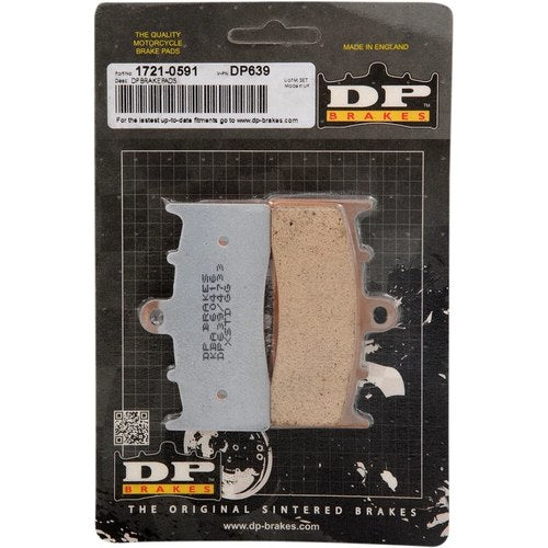 DP Brakes Standard Sintered Metal Brake Pads (DP639)