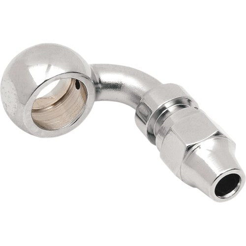 Drag Specialties Banjo Fitting - 7/16" - 90 Degree | 354