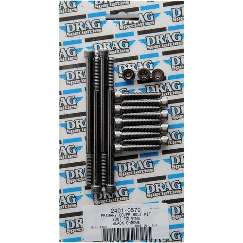 Drag Specialties Bolt Kit Primary Knurled | MK673BK