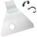 Works Connection Aluminum Skid Plate Kawasaki KX85/KX100 (Silver) 10-109