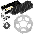 Black O-Ring Drive Chain & Sprockets Kit for Suzuki GSX600F Katana 600F 1998-06