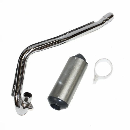 Exhaust Pipe 38mm Muffler System 110cc 125cc Pit Pro Dirt Quad Bike ATV
