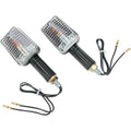 K&S Technologies Marker Light - Ministalk - Long - Black/Clear | 25-8131